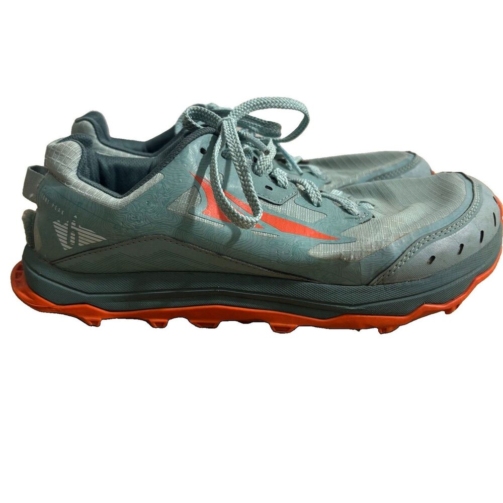 Altra Lone Peak 6 Shoes Womens Sz 8.5 Blue Trail Running Sneakers